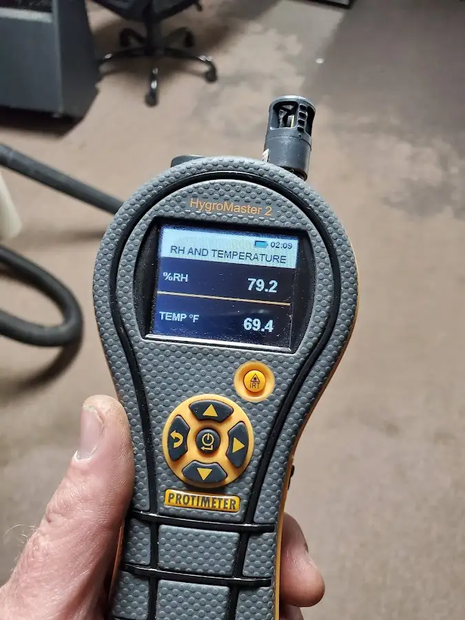 Moisture meter humidity assessment for Fire & Smoke Damage Restoration in Two Rivers